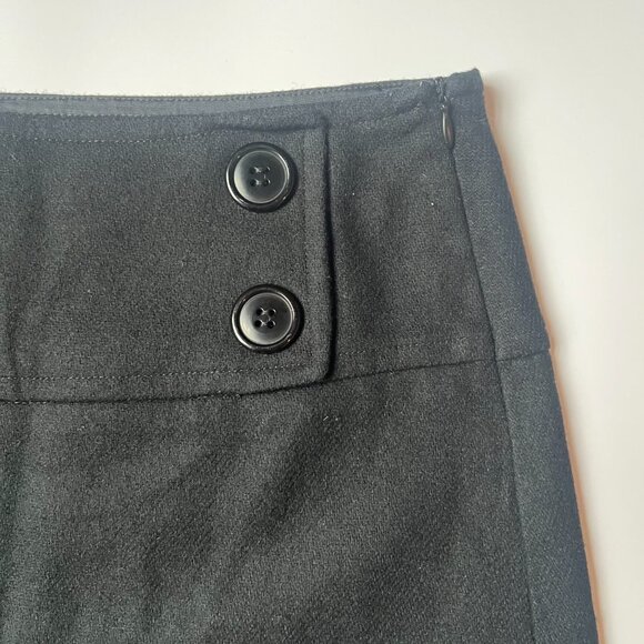 dELiA*s Black Button Detail Mini Skirt - Picture 2 of 6